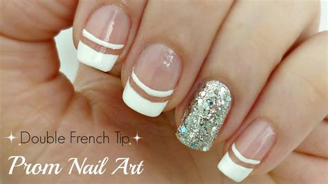 double french nail art